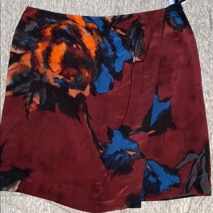 vintage kenneth cole floral skirt